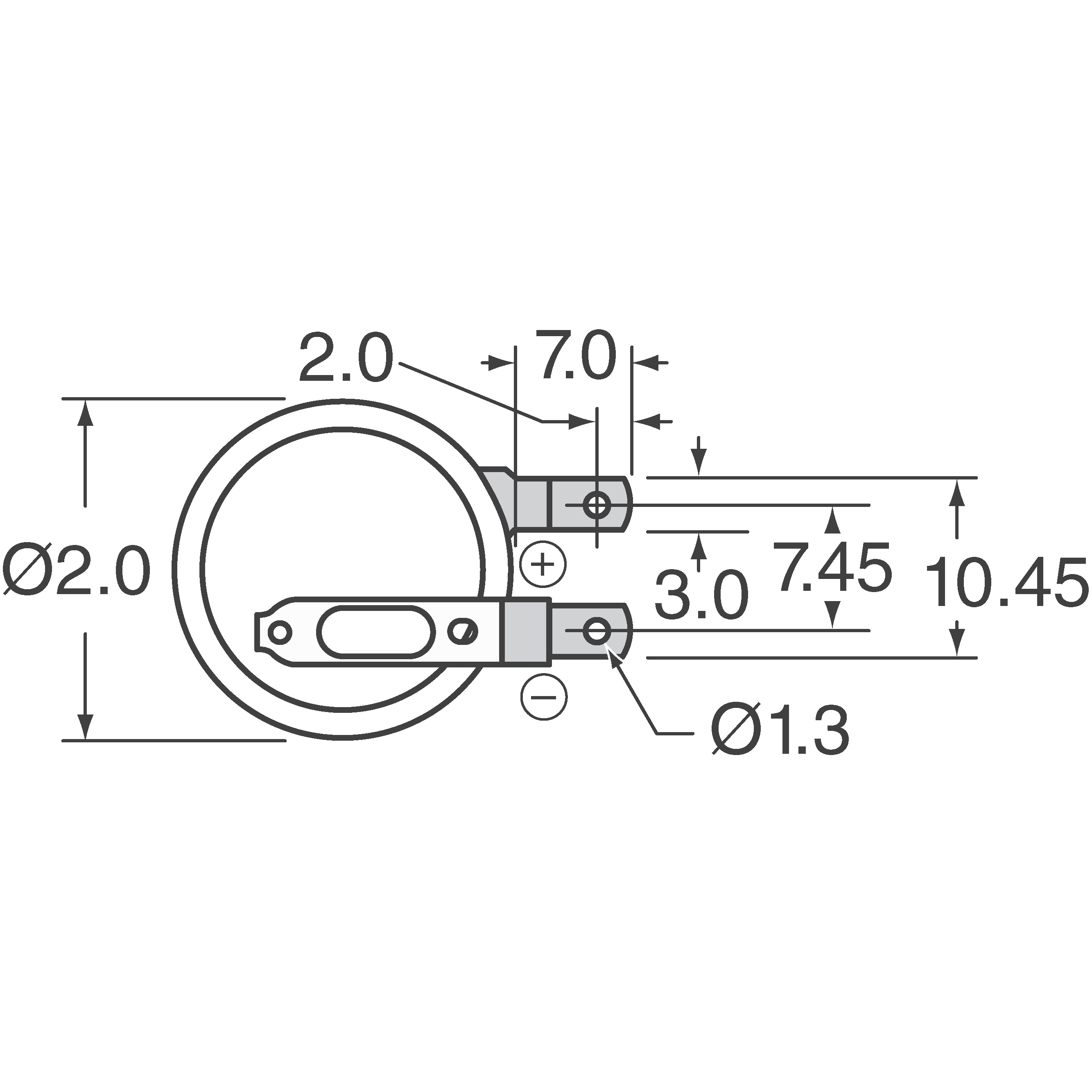 CR2032/F1N , CR2032L/F1N Lithium Battery NonRechargeable (Primary